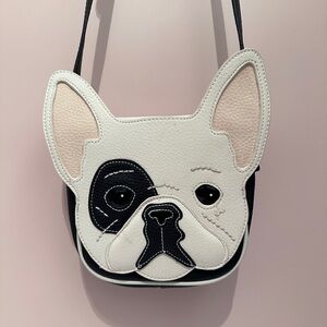 Aldo French Bulldog Crossbody Purse